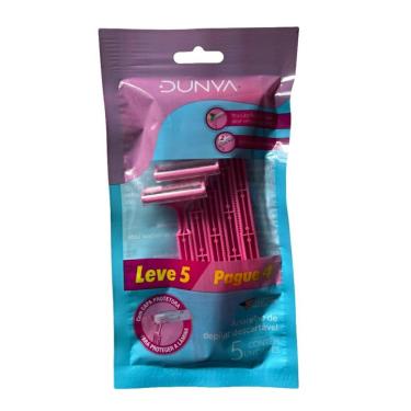 Imagem de Aparelho de Depilar Descartável Feminino Dunya 5 Unidades