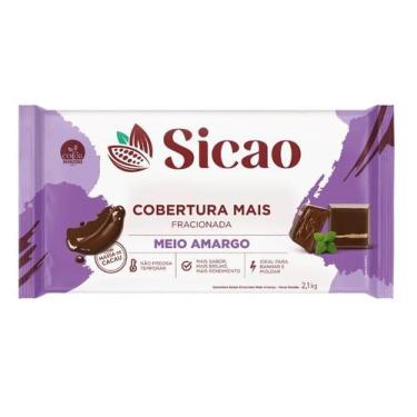Imagem de Cobertura Chocolate Meio Amargo 2,1kg - Sicao