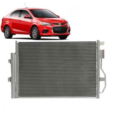 Imagem de Condensador Chevrolet Sonic Fluxo Paralelo Oem-96943762 - KLASSE AUTO 