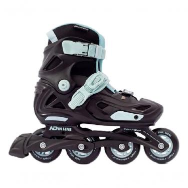 Imagem de Patins Infantil Ajustável Hd Inline Zippy 68-72mm Abec-9 Tamanho:p
