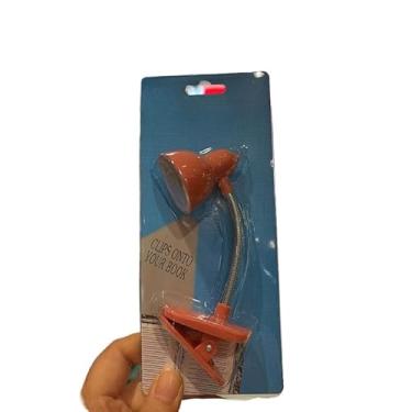 Imagem de Mini Luminária LED Flexível Portátil Luz Mesa Leitura Livro(Salmão)