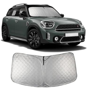 Imagem de Protetor solar dobrável anti-UV UV refletor de isolamento térmico para Mini Cooper R55 R56 R56 R57 R58 R59 R60 F54 F55 F56 F60 F65 F66 F67 J01 J05 U25 (espesso, padrão)