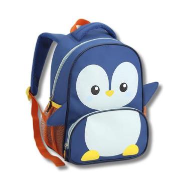 Imagem de Mochila Infantil Bichinhos 13" Creche Escola Zoop Resistente - Seanite