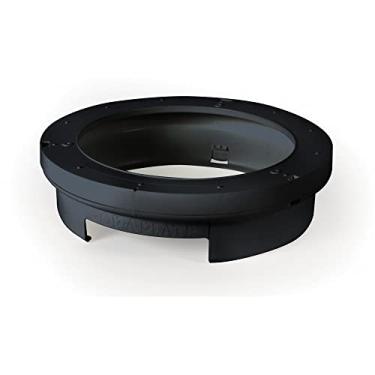 Imagem de Camco Dispensador de placa de plástico Pop-A-Plate de 23 cm | Ideal para espaços compactos, trailers e trailers | Suportes sob armários ou prateleiras | Preto (57006)