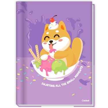Imagem de Caderno Brochura Capa Dura 1/4 Pequeno Lala Pets 80 Folhas Credeal Estampa 5