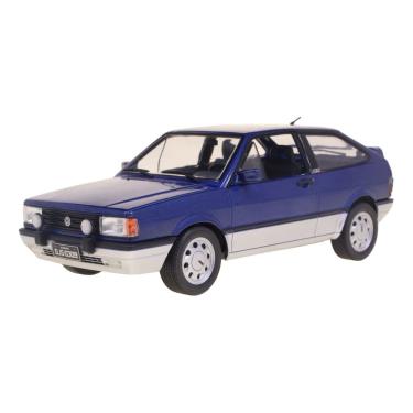 Imagem de Miniatura 1/24 Volkswagen Gol GTI 1989 Azul Mônaco Detalhado