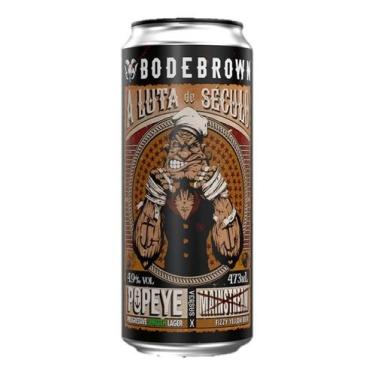 Imagem de Cerveja Bodebrown Lata Popeye German Lager 473ml