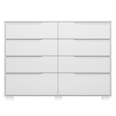 Imagem de Cômoda Gaveteiro Georgia Branco Brilho - Moval