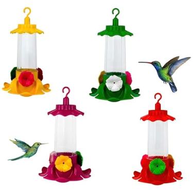 Imagem de Kit 2 Bebedouros para Beija Flor Para Varanda, quintal, jardins, etc. Modelo Premium - Anti-formiga - 80ml.