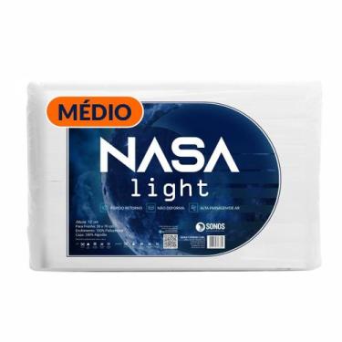 Imagem de Travesseiro Sonos Nasa Light Médio 12cm De Altura