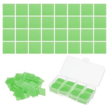 Imagem de PATIKIL 32 peças pintura arte diamante cola cera de argila 5D quadrado DIY arte diamante refil cola com caixa de armazenamento para arte diamante bordado lama suprimentos acessórios ferramenta de