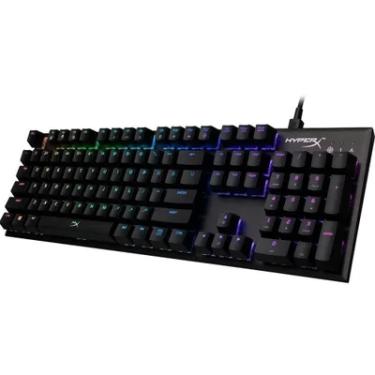 Imagem de Teclado Gamer Hyperx Alloy, FPS, RGB, Mecânico - HX-KB1SS2-US
