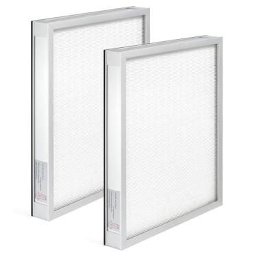 Imagem de HSIAMEN Filtro HEPA F301H compatível com BlueDri Air Scrubber Air Shield 550 BD-AS-550 purificadores de ar e purificador VEVOR, filtro HEPA 550 16 x 19 x 2, pacote com 2