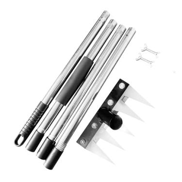 Imagem de Baoblaze Capinador de jardinagem Capinador manual Resistente ao desgaste Fácil de usar Ferramentas versáteis para remoção de ervas daninhas Ferramenta, 5 Dicas