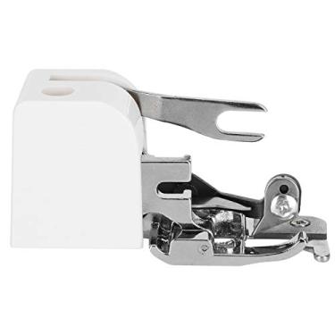 Imagem de GLOGLOW Foster de Corte de Cortador Lateral Pressionando o Acessório para Os Pés para a Máquina de Costura Doméstica Apara o Tecido Enquanto Costura Costuras Com Corte Nítido para o