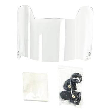 Imagem de Generic Viseira de futebol, protetor ocular para proteção bucal profissional, protege seus olhos, acessório prático e portátil, adequado para jovens e adultos, Claro