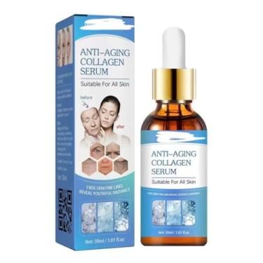 Imagem de Sérum Anti-Idade com Colágeno, 30ml, Tratamento Facial para Rugas e Linhas de Expressão, Hidratante, Hidratação profunda!