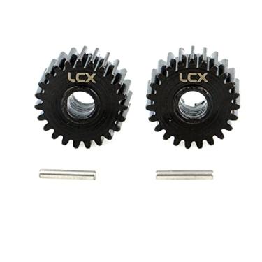 Imagem de LCX Racing 1/10th RC Crawler Car Hardened Steel Portal Drive Gear Set 32P 23T for TRX4 TRX6 6x6 G63，Upgrades Parts Accessories