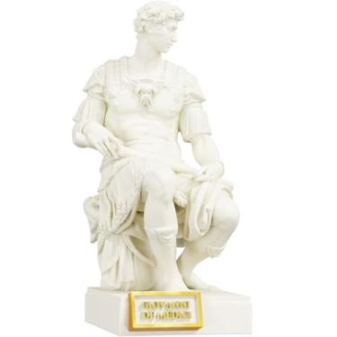 Imagem de Estátua Giovanni de Médici - Michelangelo (Cor Mármore Dourado)