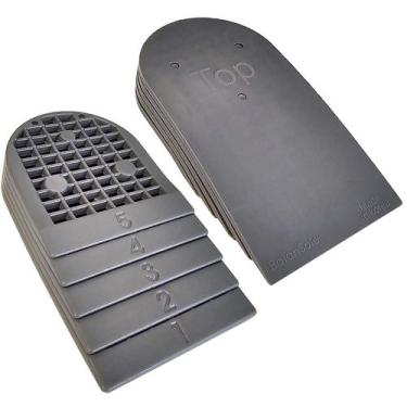 Imagem de Heel Lifts insere palmilhas para discrepância no comprimento das perna