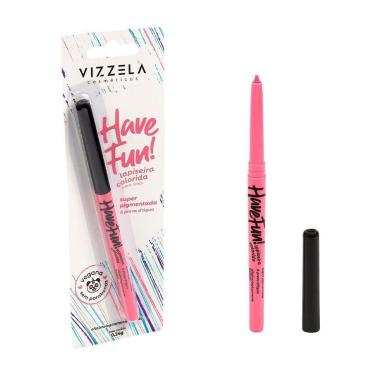 Imagem de Lapiseira para Olhos Colorida Vizzela Have Fun Rosa-Feminino