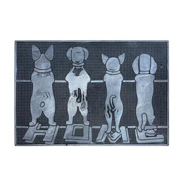 Imagem de Capacho Emborrachado 60x40cm – Antiderrapante e Resistente