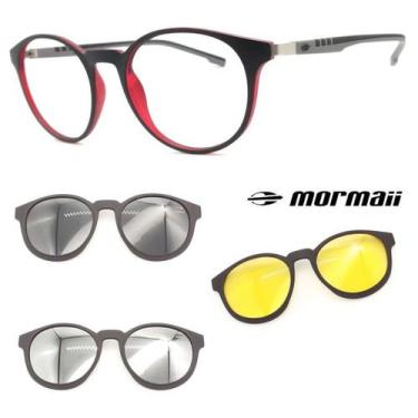 Imagem de Armação Grau Redondo Mormaii 6071 Swap 2 aft + 3 Clipons cpn, Aft