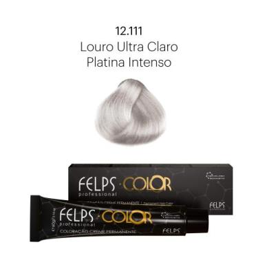 Imagem de Coloração Profissional Felps Color Louro Ultra Claro Platinado Intenso