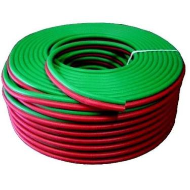 Imagem de Mangueira Dupla Para Maçarico Oxigênio Acetileno GLP 5/16 10 Metros - 