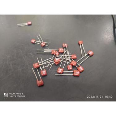 Imagem de 3x Capacitor Mica Prata 33pf/500v 5% Cm00 Icl