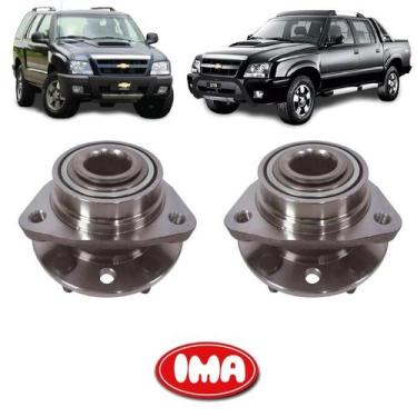 Imagem de Par Cubo Da Roda Dianteira Com Rolamento - Blazer 1998 A 2011 / S10 19