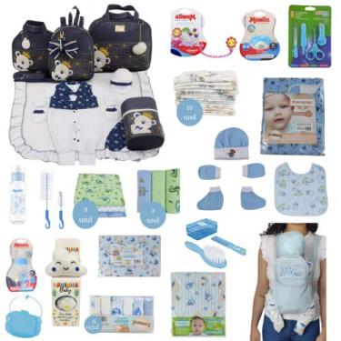 Imagem de Kit Bolsa de Maternidade 5 Peças + Saída maternidade + Enxoval Master 