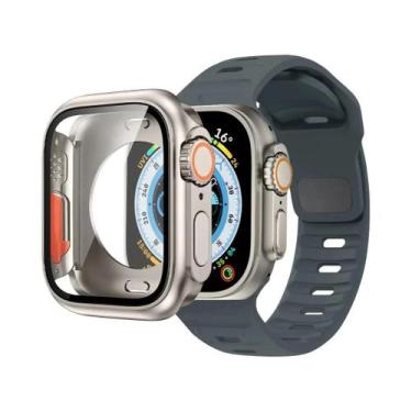 Imagem de Pulseira De Silicone Para Apple Watch De 40mm-46mm Para Série 8 7 6 5 