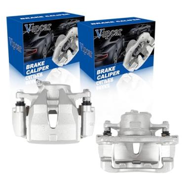 Imagem de VIPCAR Pinças de freio a disco dianteiro esquerdo e direito com suporte – Serve para Pontiac Vibe 2009–2010, Scion tC 2011–2016, Toyota 2006–2020 (RAV4, Corolla, iM, Matrix) – Substitui 19B3194 e