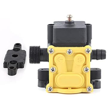 Imagem de Bomba de água de pulverizador elétrico de 12V para jardim agrícola, alta confiabilidade e durável, fácil de operar, para criação de animais e aquicultura, feita de plástico premium (refluxo C