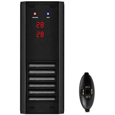 Imagem de Aquecedor De Aquário Ptc Ceramic Digital Led Display Aquecedor Submersível Termostato Controlador Aquecedor De Tanque De Peixes, 800W