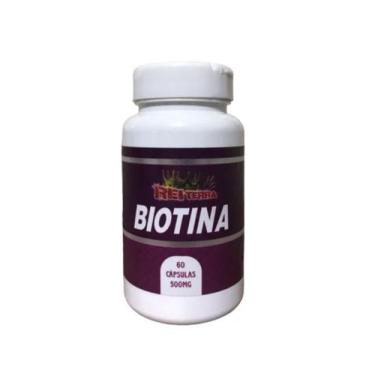 Imagem de biotina em capsula suplemento rei terra 60 cps