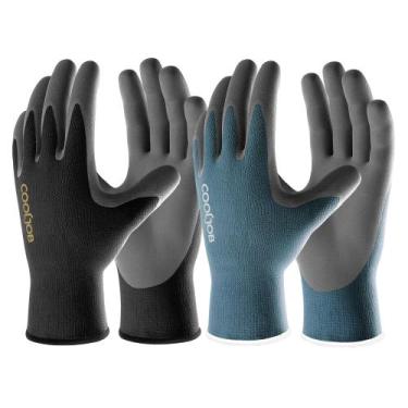 Imagem de Luvas COOLJOB Micro-Foam Nitrile Safety Work Garden 6 pares