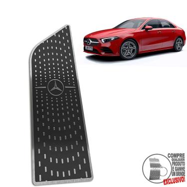 Imagem de Descanso de Pé Mercedes A200 2019 A 2022 Preto Alto Relevo