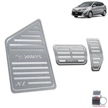 Imagem de Descanso + Pedaleira Automático Yaris XL 2019-2022 Prata