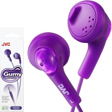 Imagem de JVC Fone de ouvido HAF160V Gumy Ear Bud Violeta
