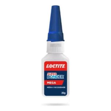 Imagem de Kit c/ 3 Cola Super Bonder Mega Instantanea 20g - Loctite