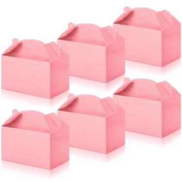 Imagem de Caixas de presente Chrisfall 36 unidades rosa 15 x 9 cm