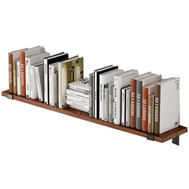 Imagem de Prateleira aberta / suporte de parede, estante de parede, estante de parede, suporte de armazenamento de parede, decoração de parede, gabinete de banheiro, sala de flip, cozinha (cor: 39,9 x 19,8 x 2