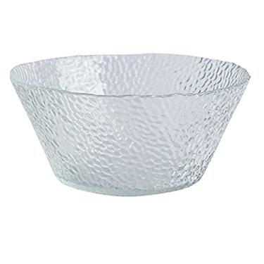 Imagem de WYUYIWH Tigelas para cozinha tigela de salada de vidro tigela de frutas doméstica criativa café da manhã louça prato de frutas tigela grande tigela em forma de chapéu de chuva para lanche, sobremesa