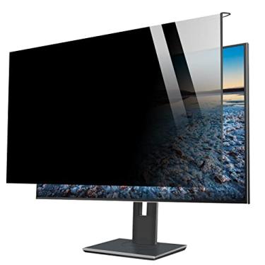 Imagem de HXLXWUSC Protetor de tela de computador, capa de privacidade de confidencialidade de dados, anti-luz azul, película protetora antiarranhões, 61 cm, para escritório (24)