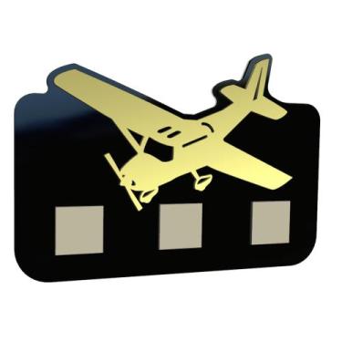 Imagem de Porta Chaves Cessna 172 - Hobbies do Ofício