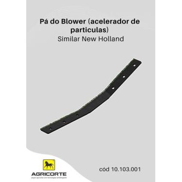 Imagem de Pá Blower Inteiriça Forrageira Newholland Série Fr A84397877 Revestime