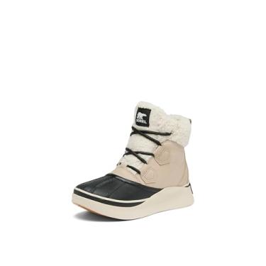 Imagem de Sorel Bota de neve feminina Out N About Iv Chillz impermeável, Omega Taupe/Preto, 34