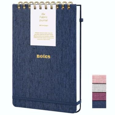 Imagem de Steno Pads College Ruled Notebook Diary Journal for Writing Take Notes with Top Spiral A5 Hardcover Notepad Office & School Supplies Dark Blue